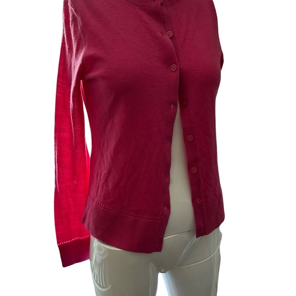 Brooks Bothers Women's Pink Button-Up Sweater Xs - Picture 2 of 6